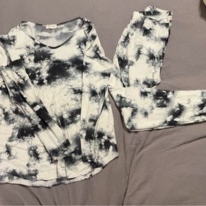 Tye dye PJ Set